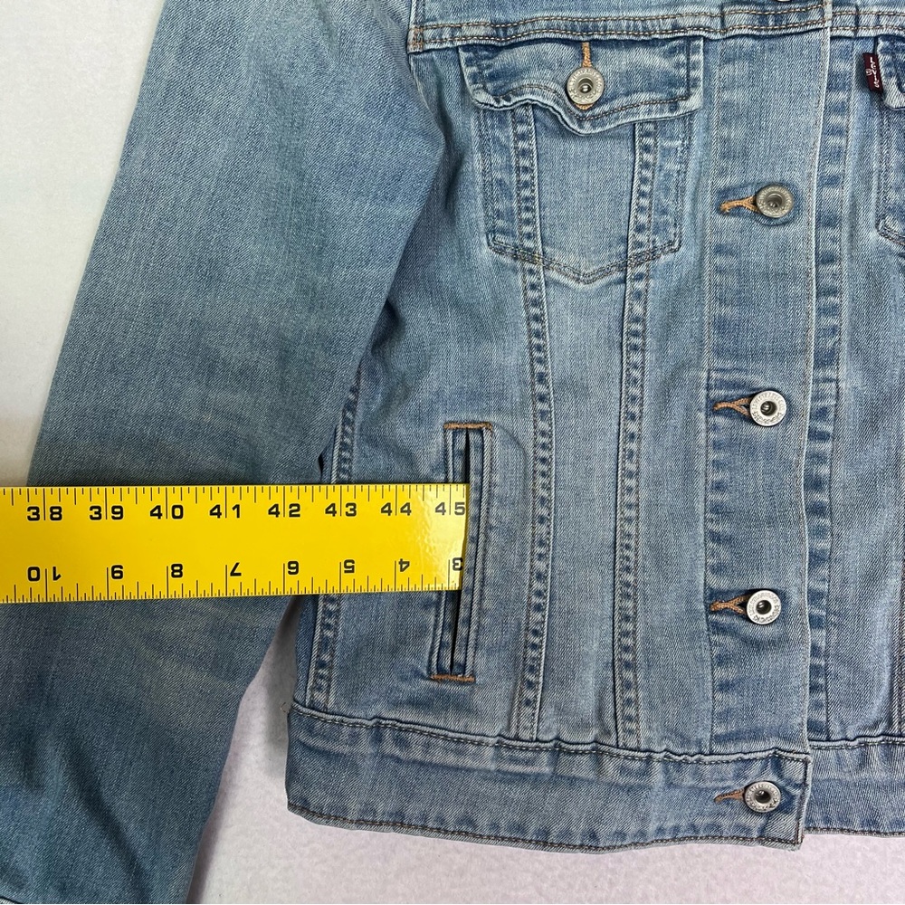 Levi’s denim women’s jacket size:M - Picture 4 of 13